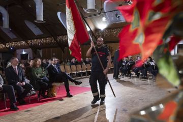 Cerimonia di scambio degli auguri