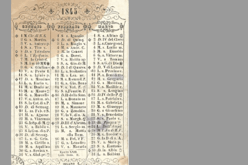 La folle storia del calendario 
