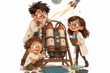 Squadra Superscienza: corsa allo spazio!