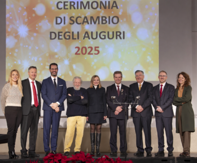 Cerimonia di scambio degli auguri 