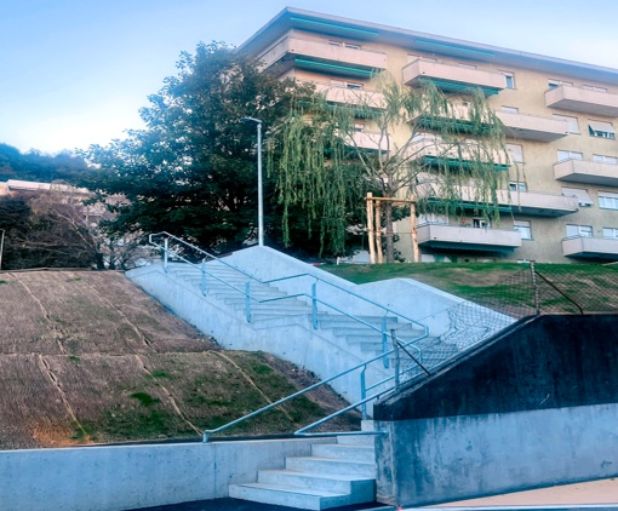 Inaugurato il nuovo collegamento pedonale tra Via Dunant e Via S. Martino